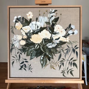 White Wedding Bouquet by Elizabeth Cooper