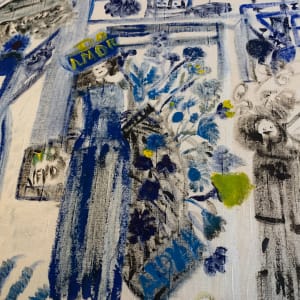 "An Homage to Ukranian" Diptych by Natalia Pereira 