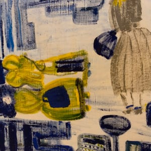 "An Homage to Ukranian" Diptych by Natalia Pereira 