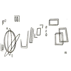 Abstract Line Art #4 by Jairus Bilo