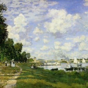 The Basin at Argenteuil, after Monet 