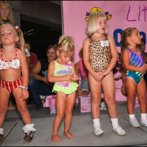 Little Miss Coppertone Finalists, Chicago, IL 1991 by Melissa Ann Pinney