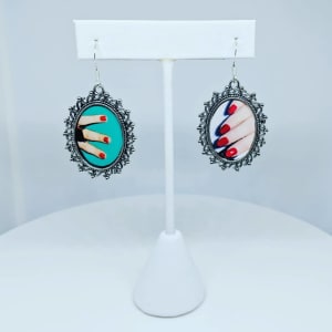 7 Digits (earrings) by Laura Collins