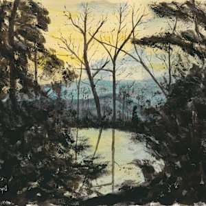 Winter's Pond by David G. Hyatt, Image 2.