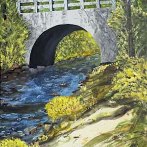 Bridge Over Gulpha Creek by David G. Hyatt, Image 6.