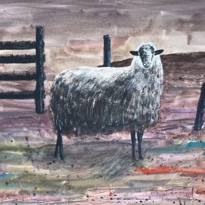 Evening Ewe by David G. Hyatt