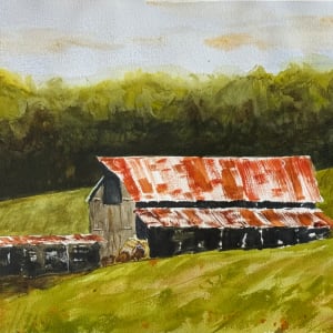 Working Farm In Bedford County, Va by David G. Hyatt