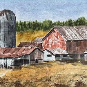 Washington Farmstead by David G. Hyatt