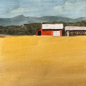 Oregon Farm (2) by David G. Hyatt