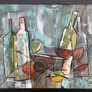 A Lively Affair by David G. Hyatt  Image: Framed no glass