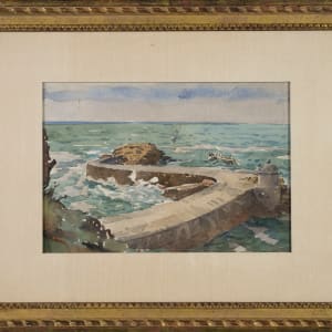 Coastal Seascape by Edward Darley Boit, Image 1.