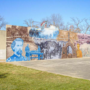 Camp Chase Mural by Curtis Goldstein