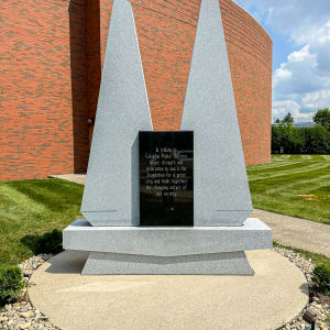 Columbus Police Officers Memorial by Cene Faehnle