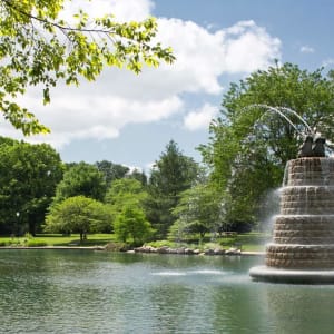 Goodale Park Fountain by Malcom Cochran
