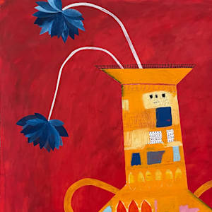 Elbows On The Table by Robin Kerr  Image: Detail