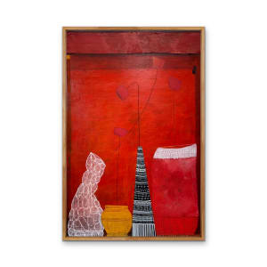 Tell Me Again by Robin Kerr  Image: Framed