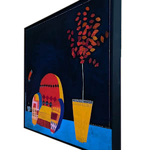 Cozy Conniving by Robin Kerr  Image: Side view
