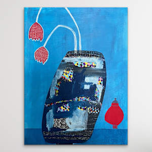 Play The First Few Notes by Robin Kerr  Image: Hanging unframed