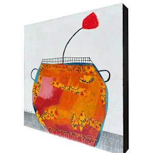 Flowery Wallpaper by Robin Kerr  Image: Side view