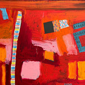 Flowers and Chocolate by Robin Kerr  Image: Detail