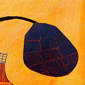 Just Popping In To Say Hi by Robin Kerr  Image: Detail