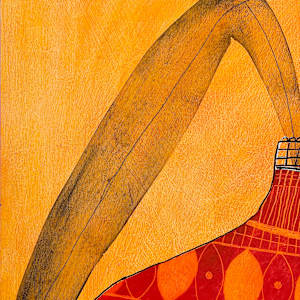 Just Popping In To Say Hi by Robin Kerr  Image: Detail
