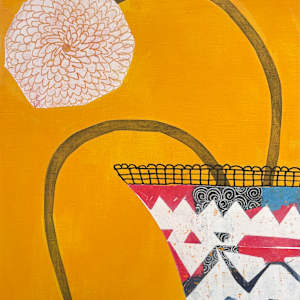 Rolling Down The Grassy Slope by Robin Kerr  Image: Detail