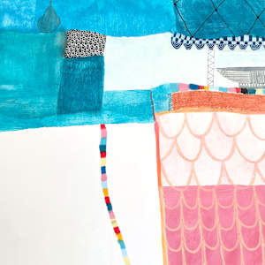 Croquet and Cricket by Robin Kerr  Image: Detail