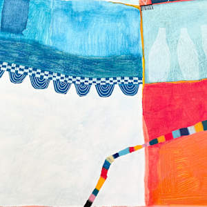 Let’s Play Scrabble by Robin Kerr  Image: Detail