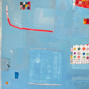 Would You Hold the Ladder Please by Robin Kerr  Image: Left panel