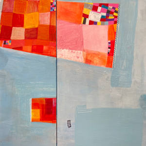 Would You Hold the Ladder Please by Robin Kerr  Image: Detail