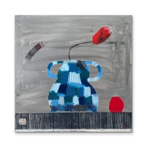 Can I Tell You A Secret? by Robin Kerr  Image: Hanging unframed