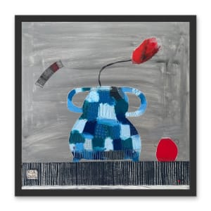 Can I Tell You A Secret? by Robin Kerr  Image: Hanging framed
