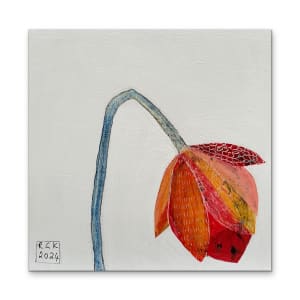 Sweet Toes by Robin Kerr  Image: Hanging unframed