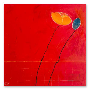 This Moment by Robin Kerr  Image: Hanging unframed