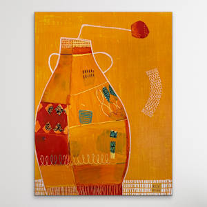You’ve Nearly Got It by Robin Kerr  Image: Hanging unframed