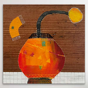 Old Growth Fir Pot 2 by Robin Kerr  Image: Hanging unframed