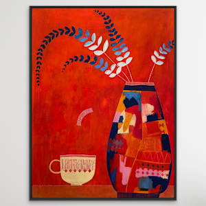 Singing Loudly by Robin Kerr  Image: Framed