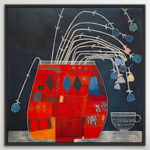 Bless Your Cotton Socks by Robin Kerr  Image: Framed