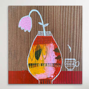 Old Growth Fir Pot 7 by Robin Kerr  Image: Hanging unframed