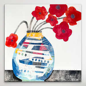 Race You To The Corner by Robin Kerr  Image: Hanging unframed