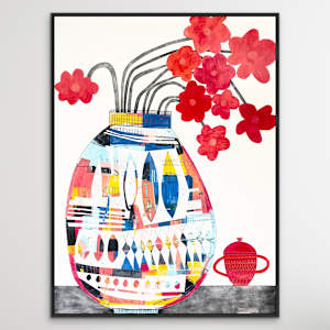 You Have A Beautiful Singing Voice by Robin Kerr  Image: Framed