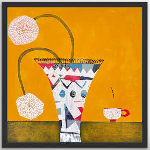 Rolling Down The Grassy Slope by Robin Kerr  Image: Framed