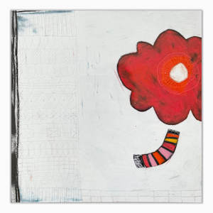 Curiously by Robin Kerr  Image: Hanging unframed
