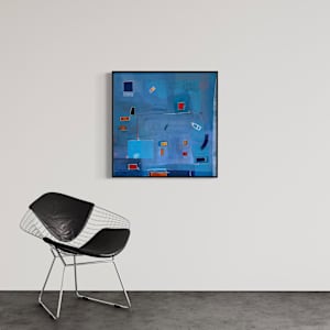When the Tide Sneaks In by Robin Kerr  Image: In situ black frame