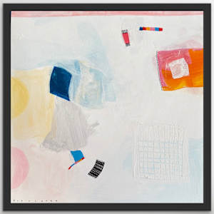 Peace and Honey by Robin Kerr  Image: Framed black