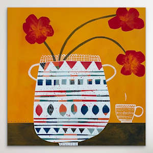 Wearing Our Sunday Best by Robin Kerr  Image: Hanging unframed