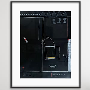 Dark In Deed 1 by Robin Kerr  Image: Framed simulation