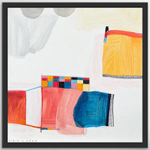 Greenstone Memories by Robin Kerr  Image: Framed black