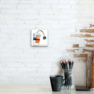 Funky Wonky Vase 2 by Robin Kerr 